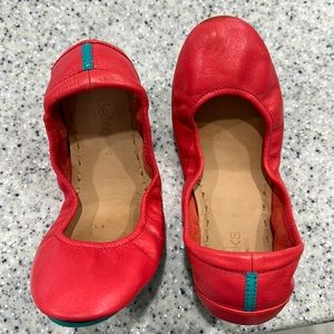 Bright Peach (pinkish orange) Tiek shoes